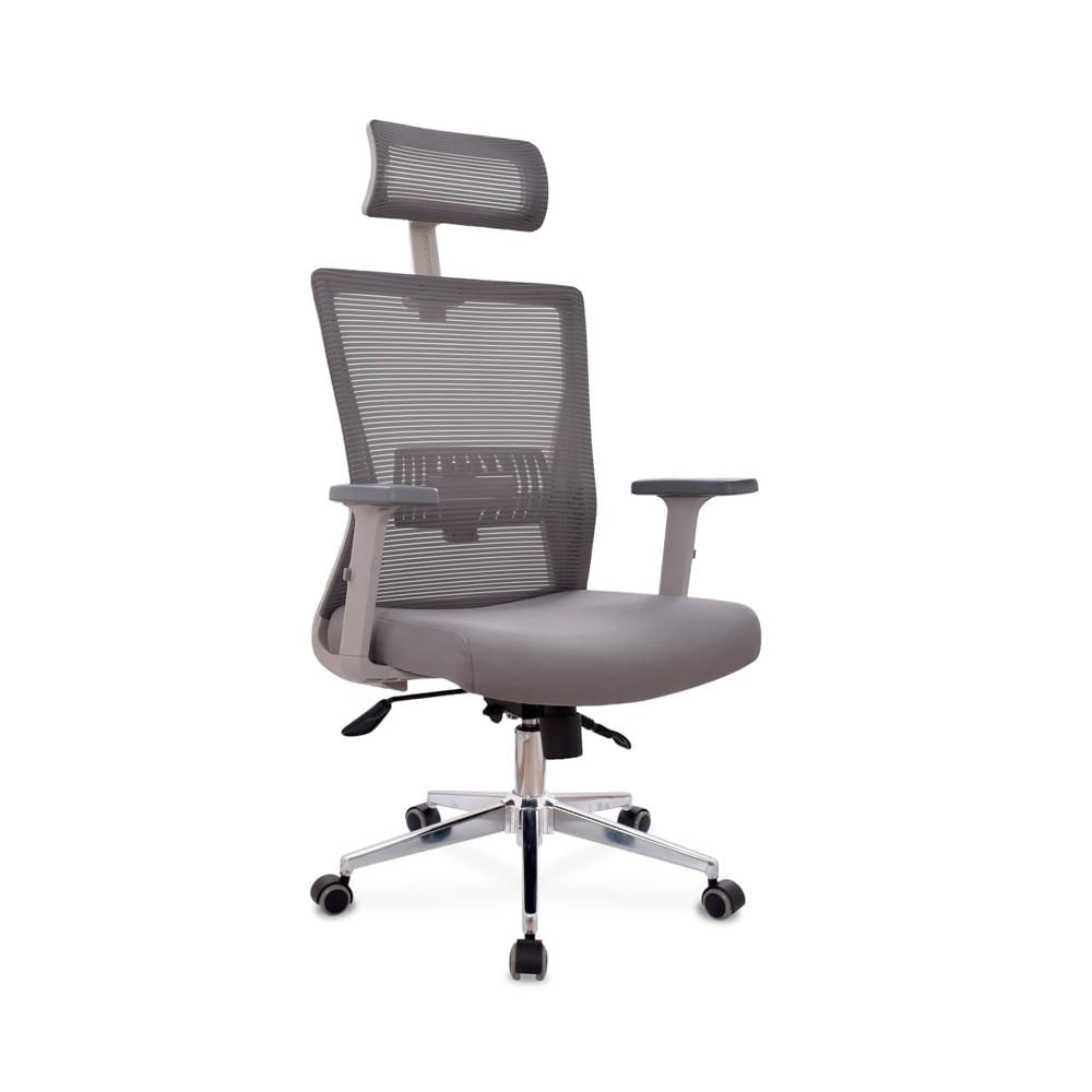 Silla Ergonómica Ken Presidente Gris Ofideas
