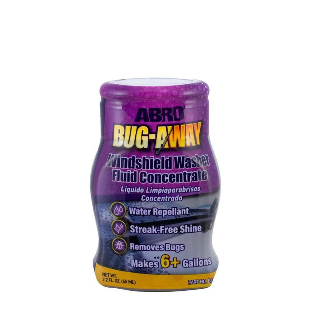 ABRO Concentrado de Líquido Limpia Parabrisas - 65mL Rinde 6GL