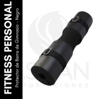 Protector de Barra de Gimnasio - Negro