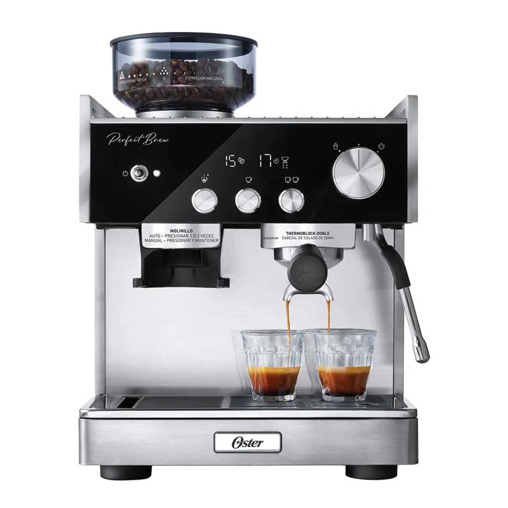 Cafetera Oster para Espresso Perfect Brew BVSTEM7400 053