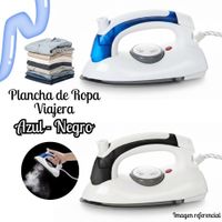 Mini Plancha de Viaje a Vapor con Base Antiadherente