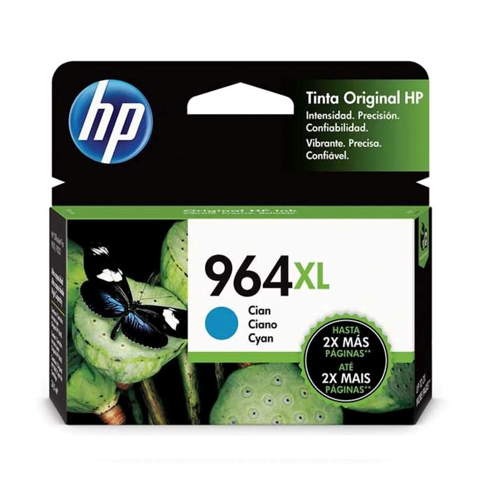 TINTA HP 3JA54AL (964XL) CYAN (OJP 9010) 1,600 PGS