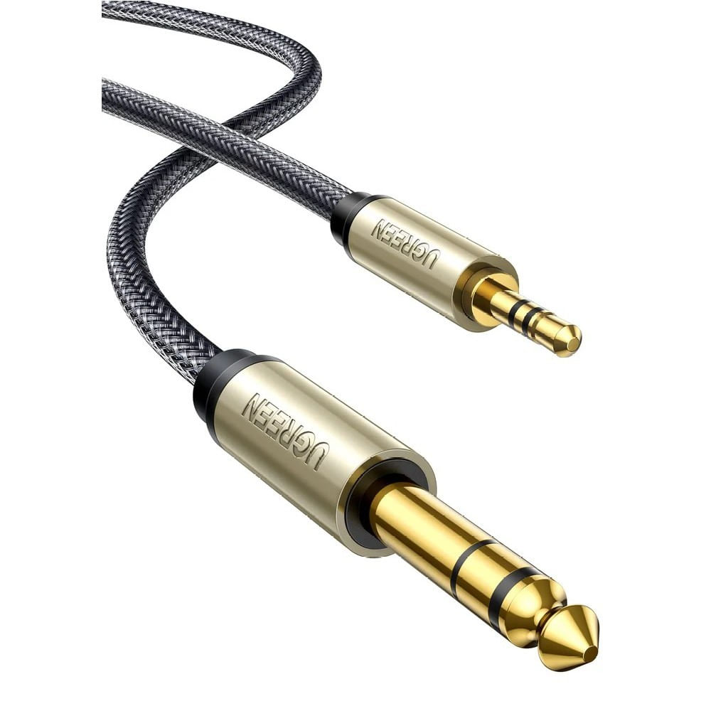 Cable de Audio TRS mini jack 3.5mm a jack 6.35mm 5m Ugreen AV127 - 10630