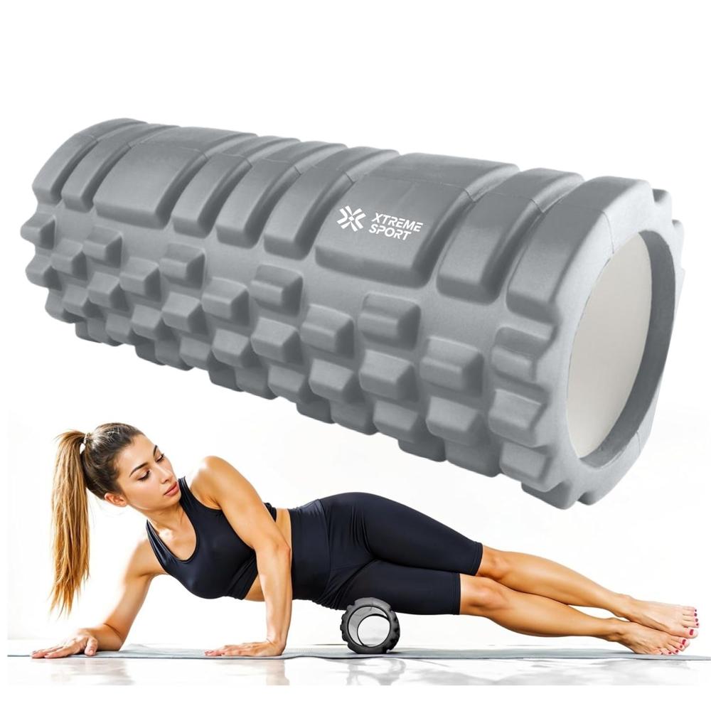 Roller Yoga 33cm XTREME SPORT Gris