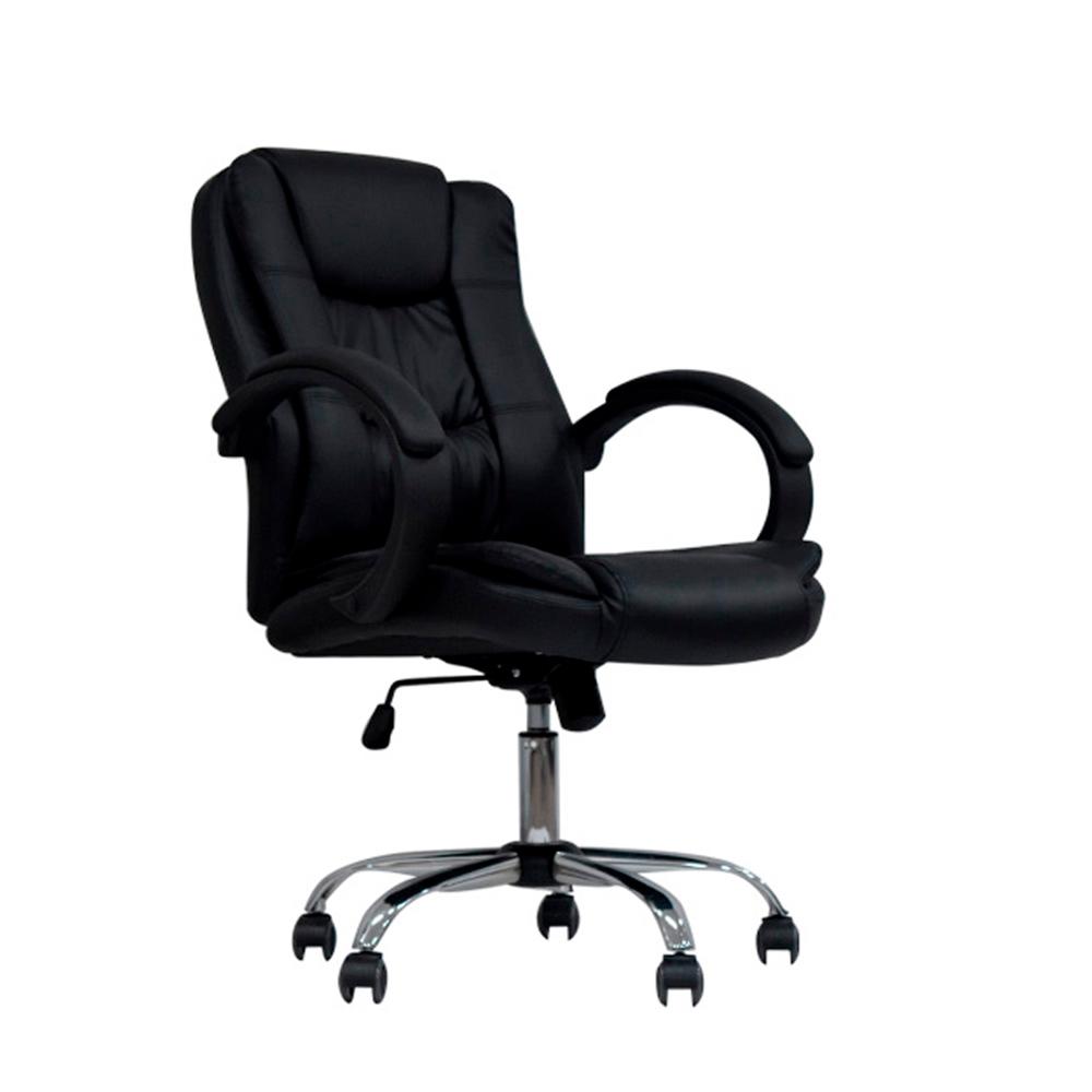 Silla Ergonómica Lexus Sg Gerente Cuero Negro Ofideas