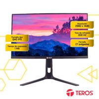 Monitor Plano Gaming Teros TE-2754G 27 QHD IPS 200Hz 1ms