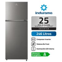 Refrigeradora Indurama RI-389I 246L No Frost Top Mount - Croma