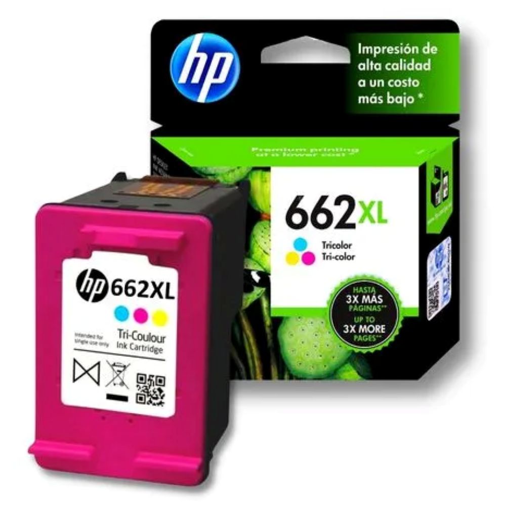 TINTA HP CZ106AL (662XL) TRI COLOR (330 PAG)
