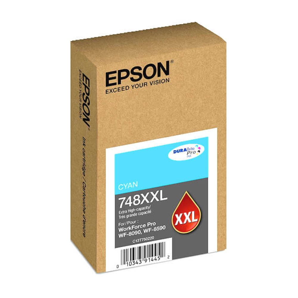 Cartucho de Tinta Epson T748XXL Cian