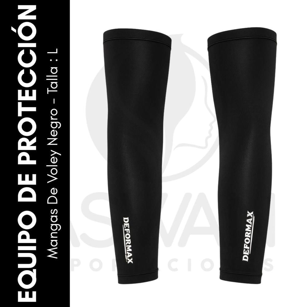 Mangas De Voley Negro - Talla : L