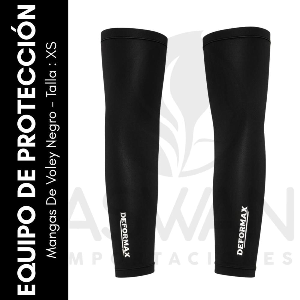 Mangas De Voley Negro - Talla : XS