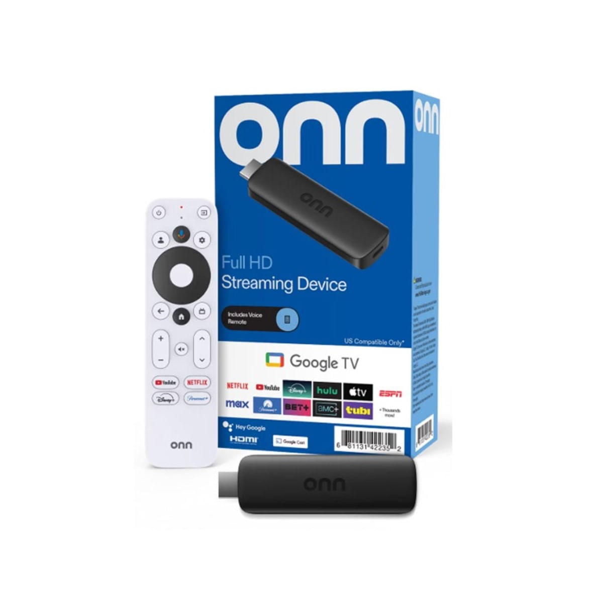 Watch Onn Google Tv Full Hd Streaming Device - VPN configurado