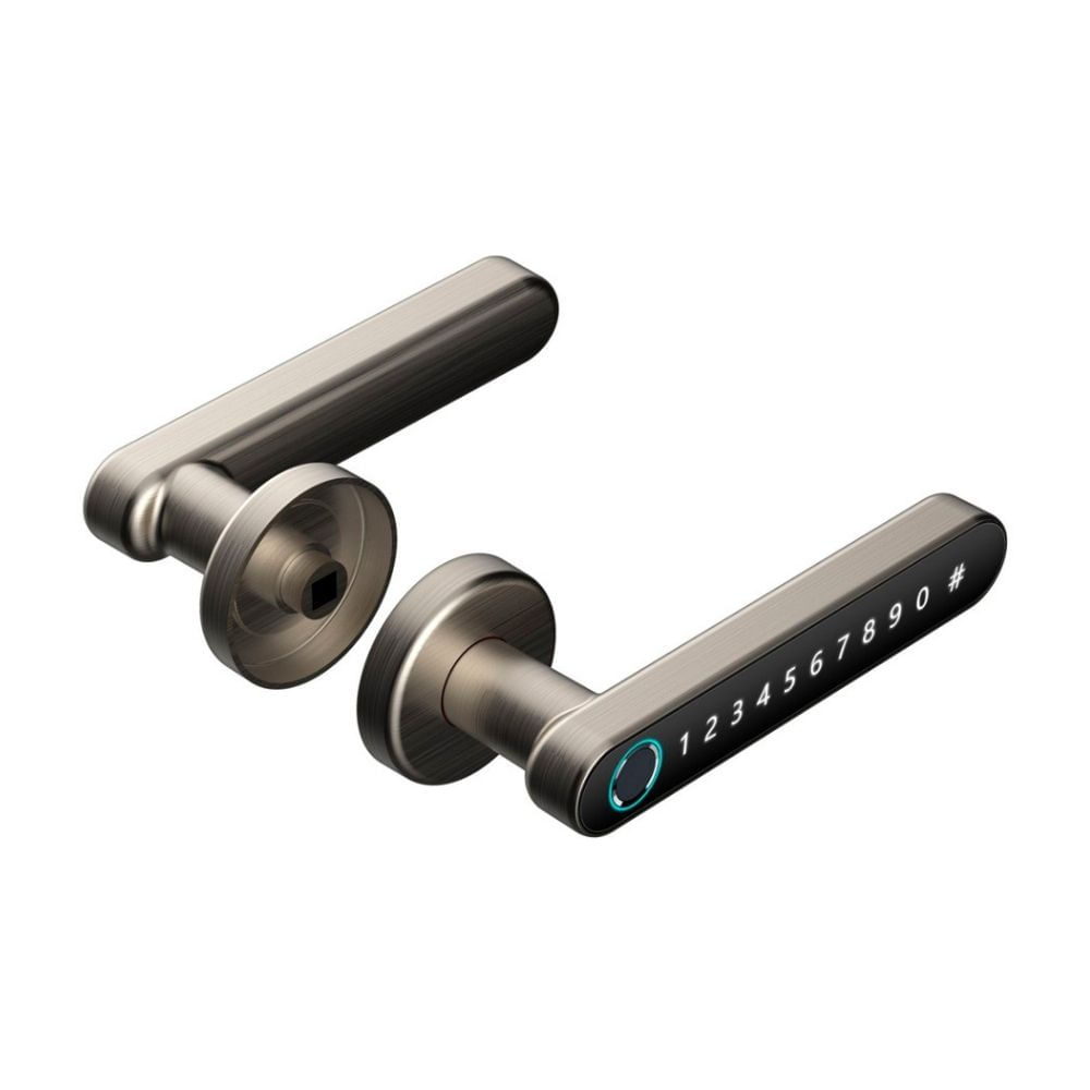 Cerradura Digital Inteligente H24P Plata Travex