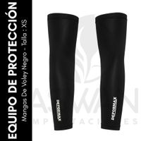 Mangas De Voley Negro - Talla : XS