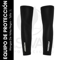 Mangas De Voley Negro - Talla : L