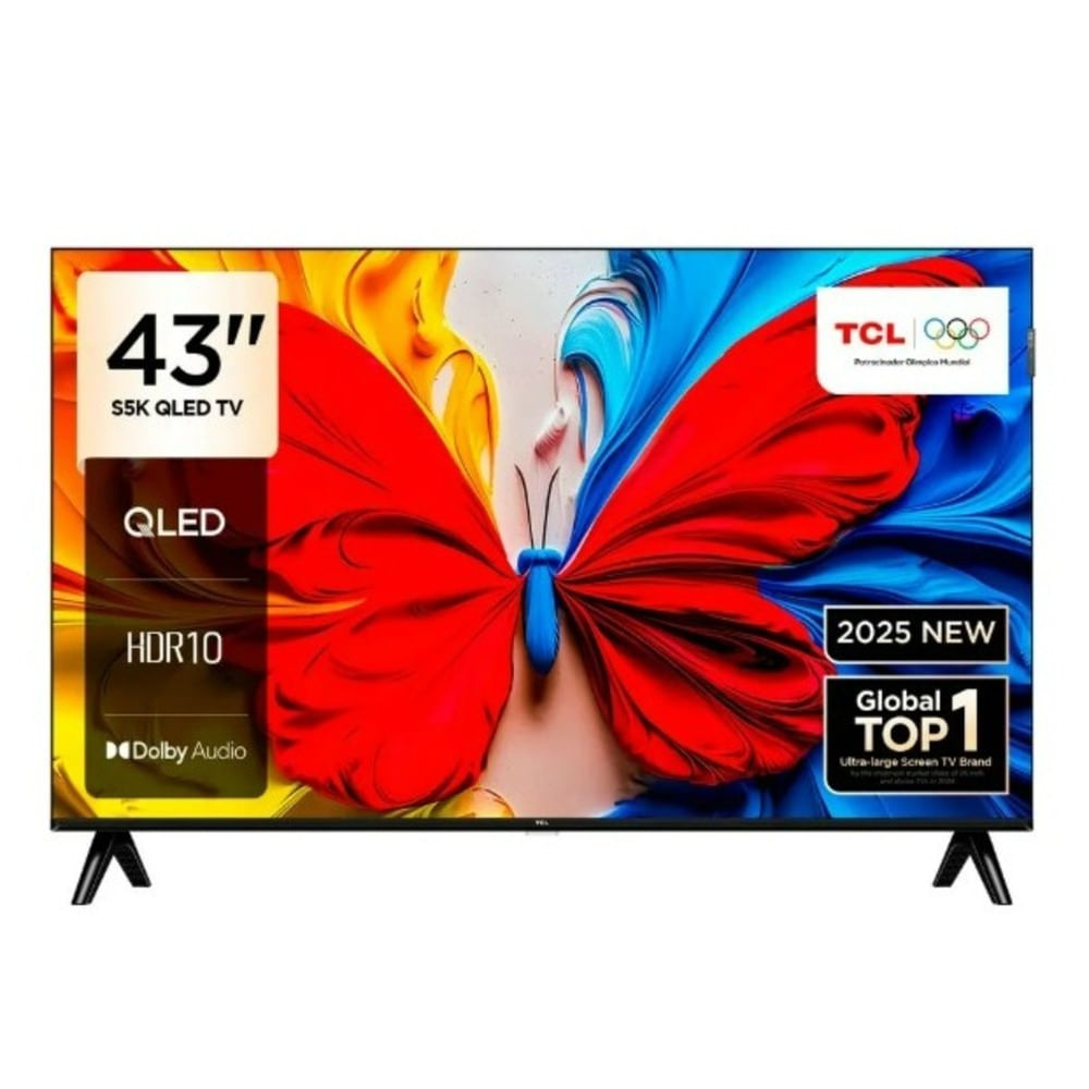 Televisor TCL QLED 43 Full HD Smart Google TV 43S5K