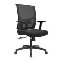 Silla Ergonómica Delphi I Gerente Nylon Negro Ofideas