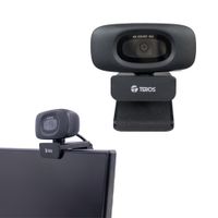 Cámara Web 4k Teros Te-9073n Uhd Video Y Streaming Negro