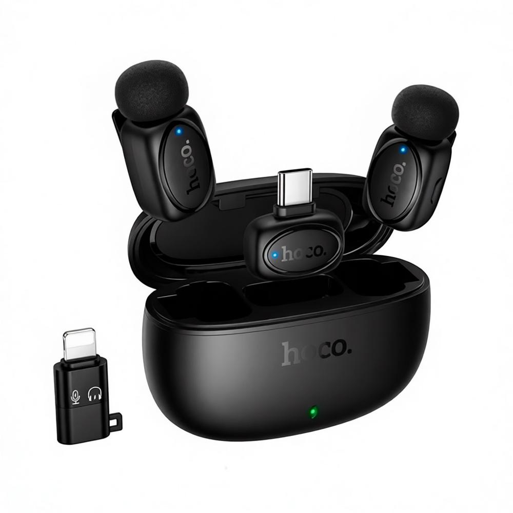 Hoco L19 Microfono Dual Tipo C - IP Captador De Sonido Hd 360