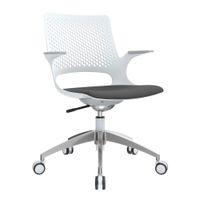 Silla Ergonómica Buro Gerente Blanco  Ofideas