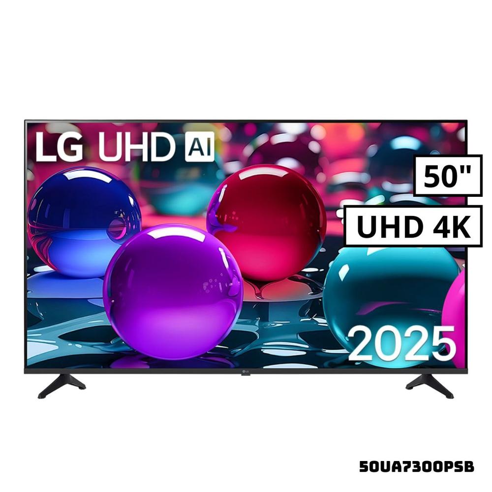 TELEVISOR LG 50 SMART TV AI WEBOS 4K UHD 2025 50UA7300PSB TELEVISOR LG 50 SMART TV AI WEBOS 4K UHD 2025 50UA7300PSB