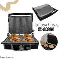 Parrillera Eléctrica Finezza Antiadherente con Regulador FZ-802EG