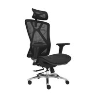 Silla Ergonómica Levi Plus II Presidente Negro  Ofideas