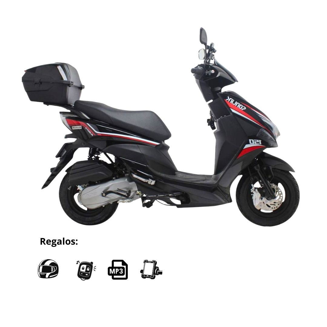Motocicleta Sonlink SL150T-11 150cc 80kmhora Automatica