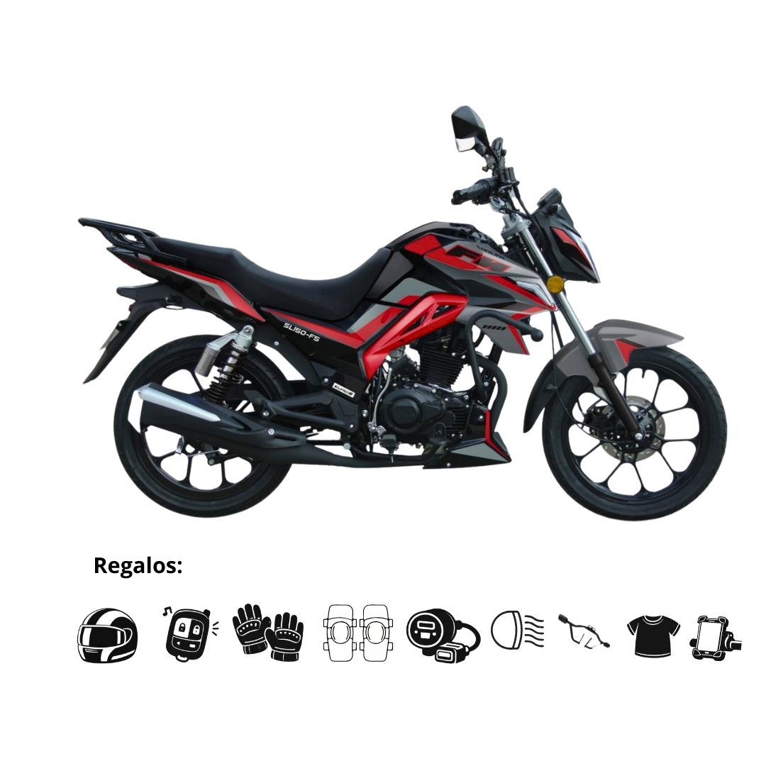 Motocicleta sonlink SL150 - F5 150cc 5 velocidades luces Led 13HP