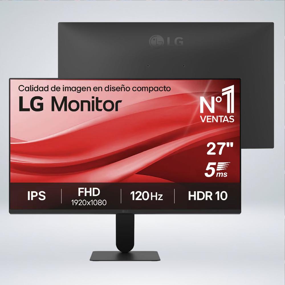 MONITOR LG 24U411A-B FULL HD 27 PULGADAS IPS 120hz 5ms HDR10 RESOLUTION