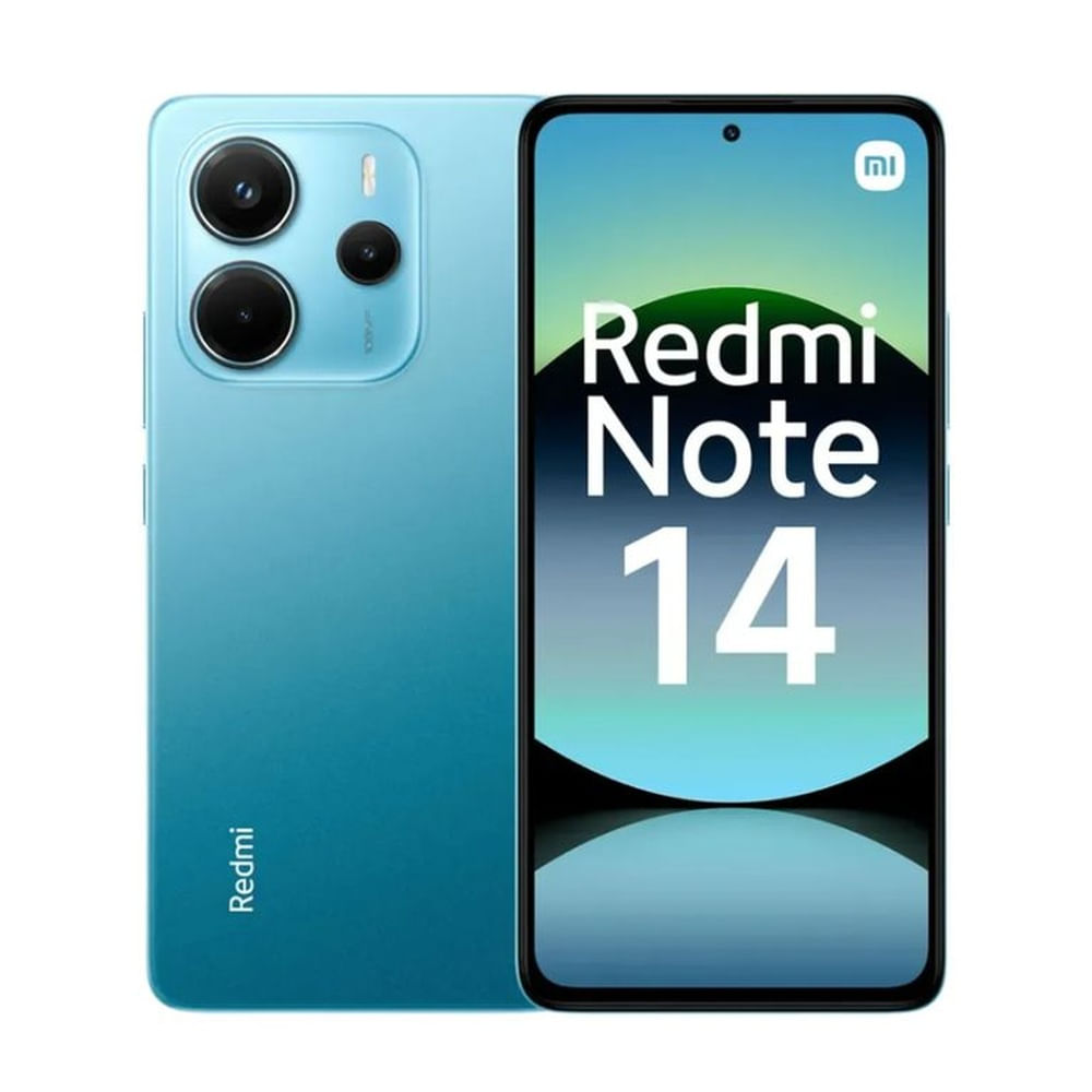Celular Xiaomi Redmi Note 14 4G 6+128GB Azul