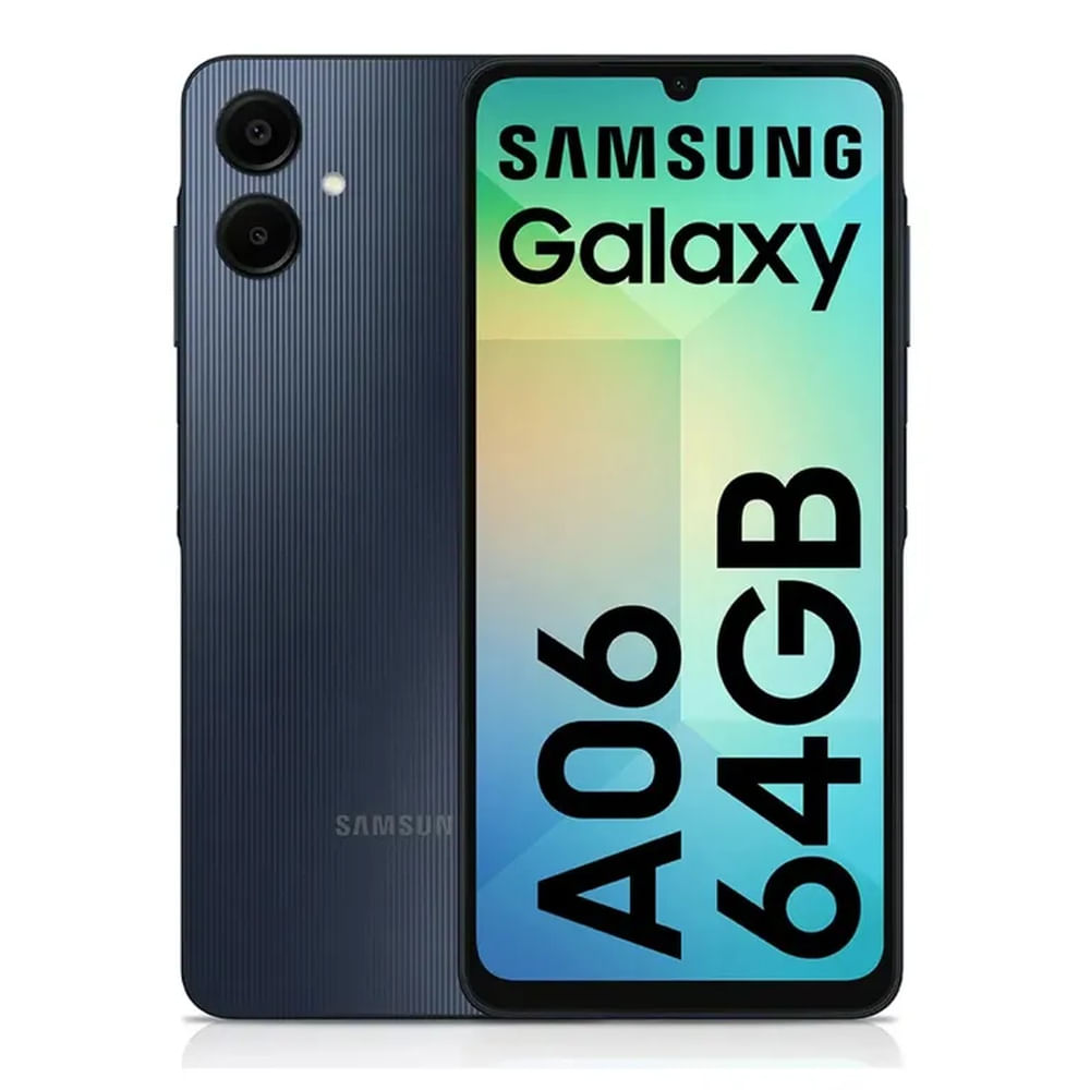 Celular SAMSUNG Galaxy A06 64GB 4GB RAM Negro
