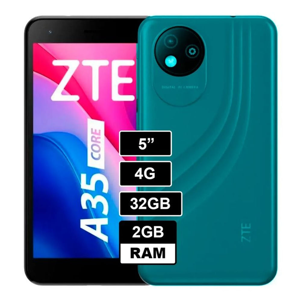 Zte Blade A35 Core 2GB Ram 32GB - Azul