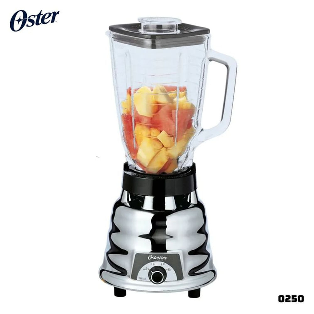 LICUADORA CLASICA OSTER 2 VELOCIDADES CROMADA - 250-22