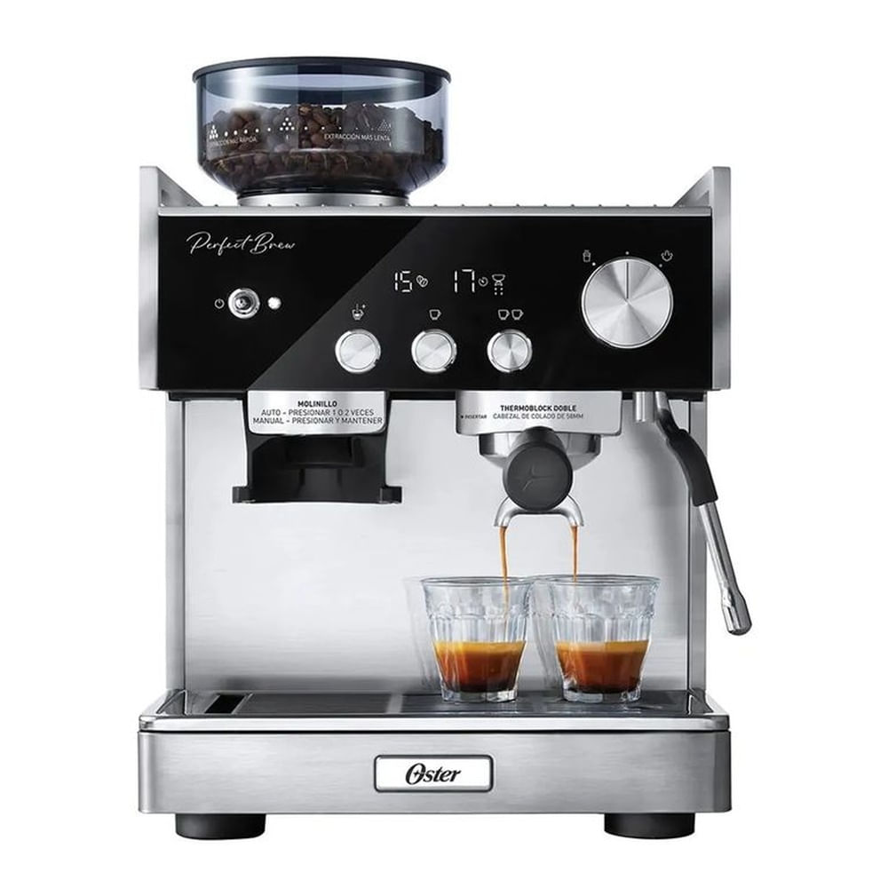 Cafetera Oster para Espresso Perfect Brew BVSTEM7400 053