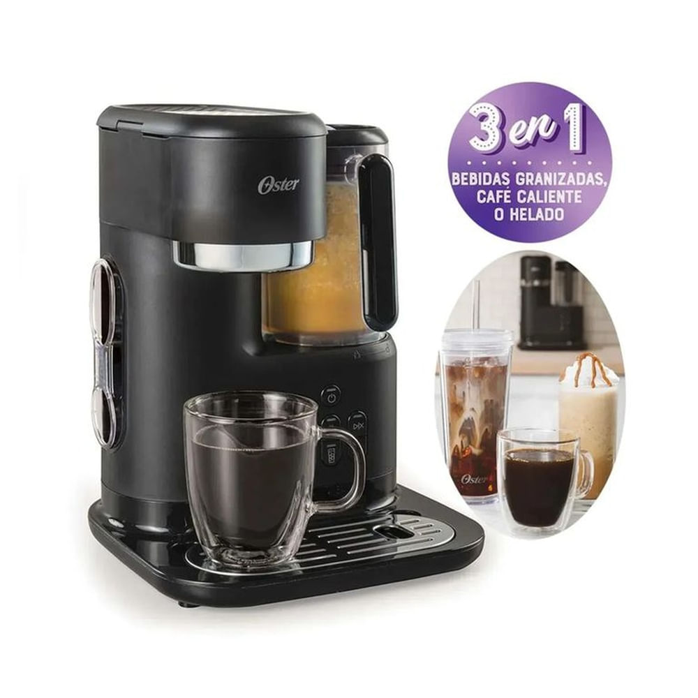 Cafetera Oster BVSTDC03B con Licuadora incorporada