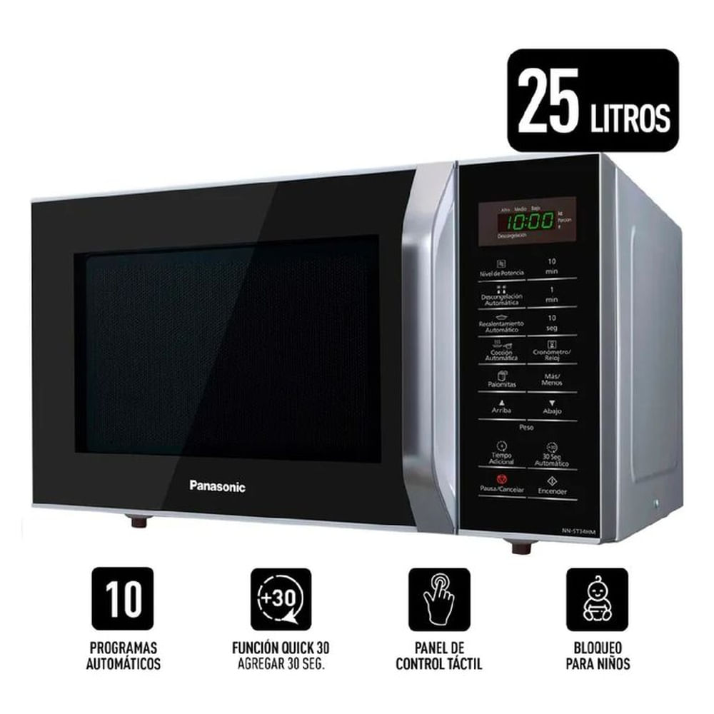 Horno Microondas Panasonic 25L SB34HMRPK