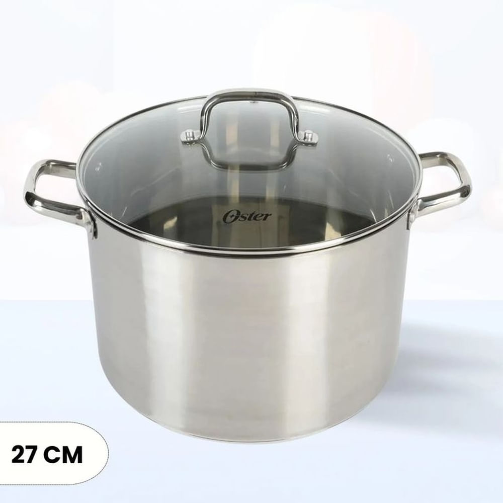 Olla de acero inox Adenmore Oster 27 cm 108113 02