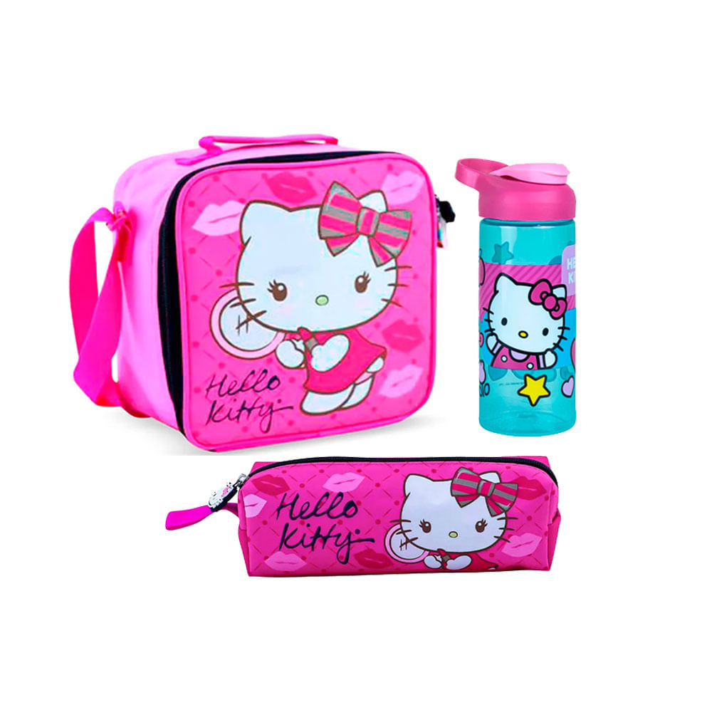 Lonchera Hello Kitty termica-Tomatodo-Cartuch Tela Scool 805720