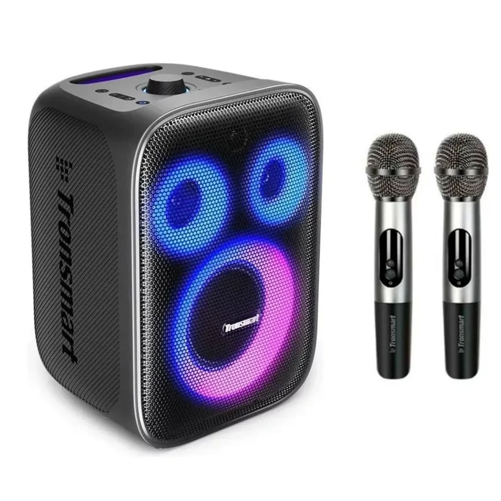 Tronsmart Halo 200 Parlante Bluetooth 120W Hasta 18 horas y 2 mic.