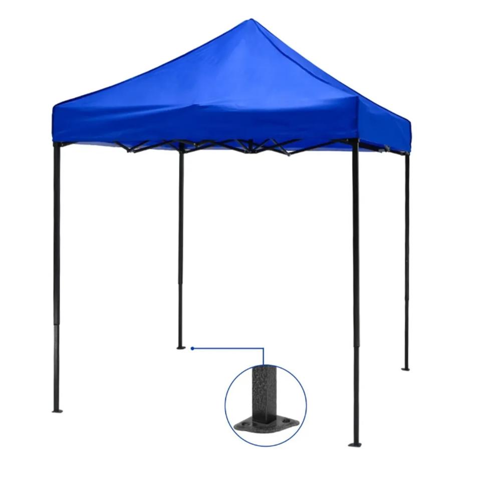 Toldo Plegable 3x3m Protección Impermeable Color Azul