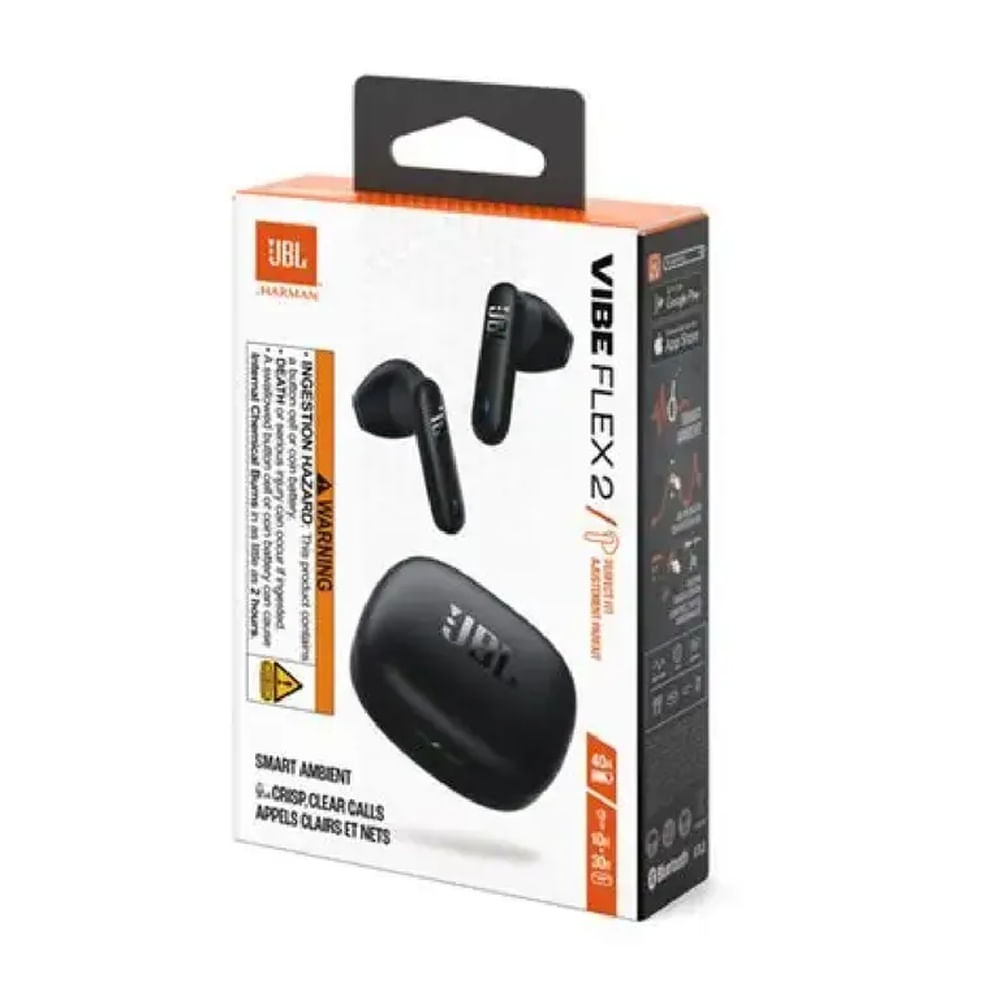 Audifono JBL Vibe Flex 2 - True Wireless Earbuds - NEGRO