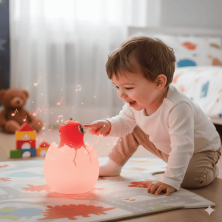 Lámpara de dinosaurios Led Recargable 130 canciones Owl Lámpara de dinosaurios Led Recargable 130 canciones Owl