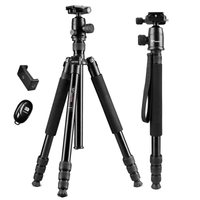 Trípode Profesional 160 Cm Weifeng WF-6620A Disparador Bluetooth