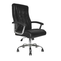 Silla Ergonómica Shiny Xh Presidente Negro Ofideas