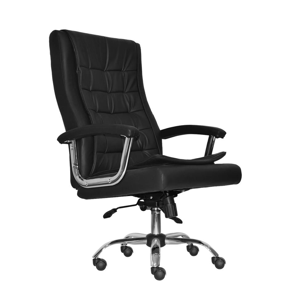 Silla Ergonómica Shiny Xh Presidente Negro Ofideas