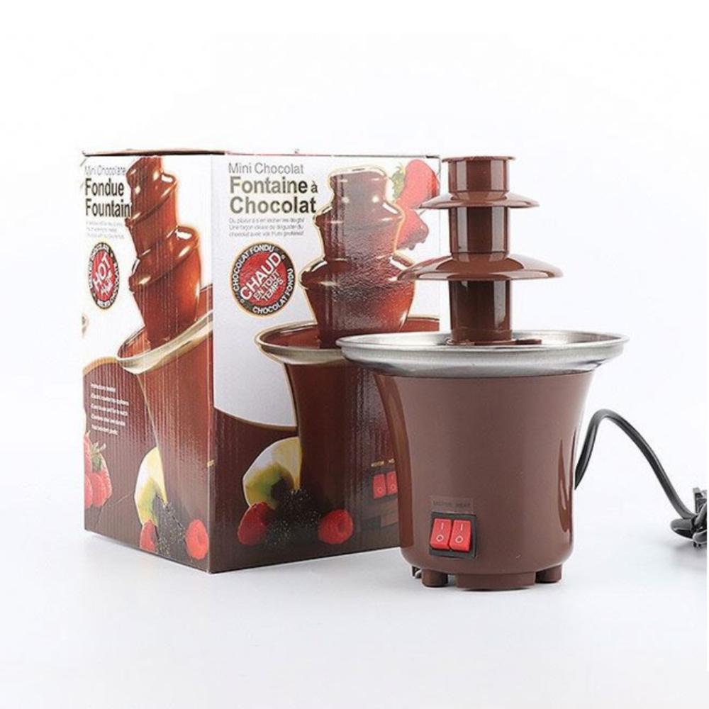 Mini Fuente de Chocolate Eléctrica 3 Pisos