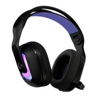 Audífono Gamer Logitech G522 90H Lightspeed Bluetooth cable USB-C RGB Color Negro