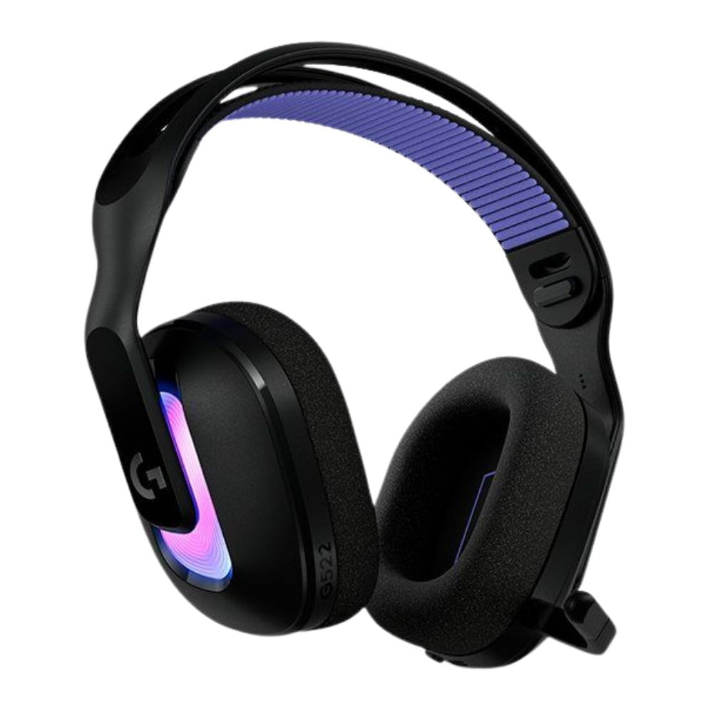 Audífono Gamer Logitech G522 90H Lightspeed Bluetooth cable USB-C RGB Color Negro
