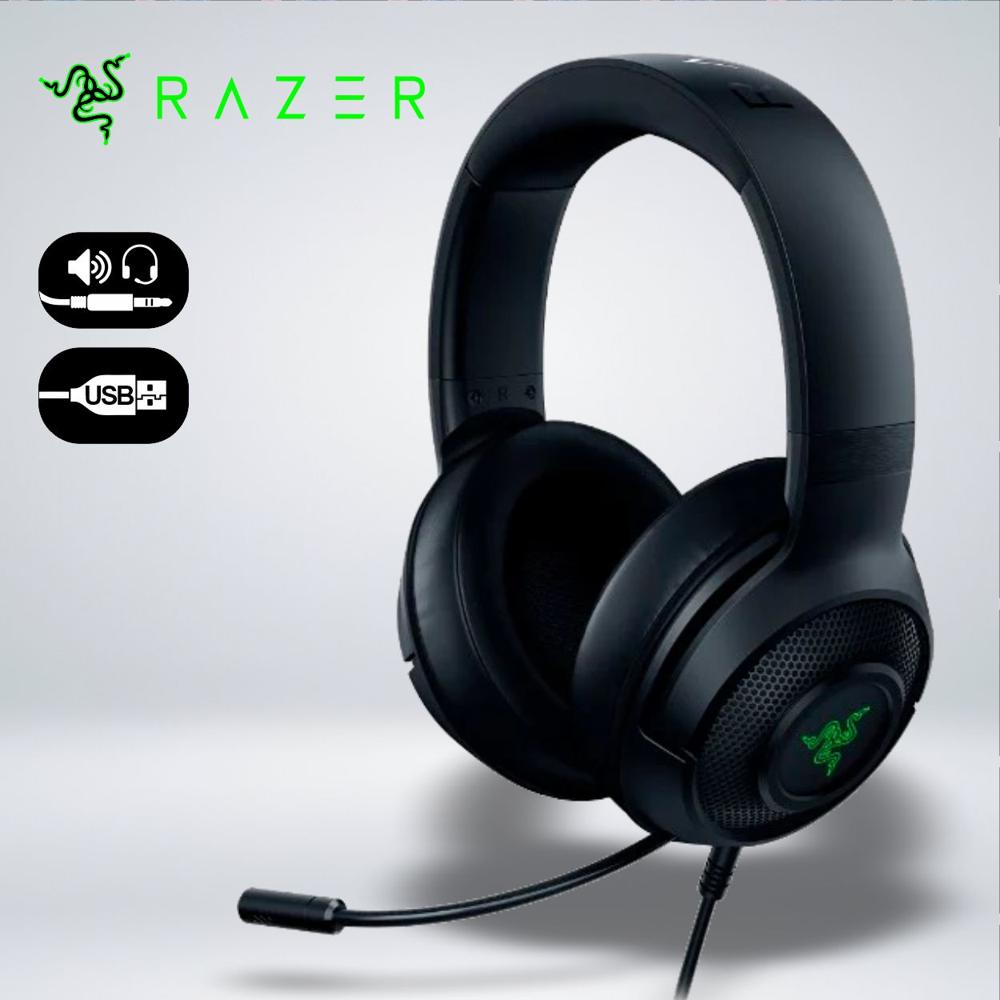 AUDIFONO GAMER KRAKEN V3 X RGB USB SONIDO ENVOLVENTE 7.1 MICROFONO HYPERCLEAR